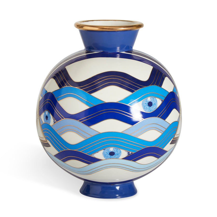   Eye Motif Porcelain Vase | Oroa.com