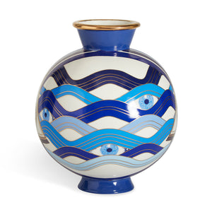   Eye Motif Porcelain Vase | Oroa.com