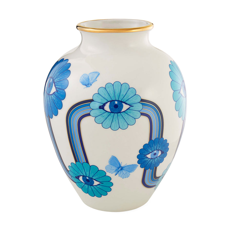   Floral Eye Porcelain Urn | Oroa.com