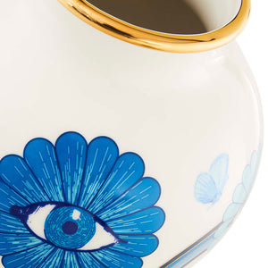   Floral Eye Porcelain Urn | Oroa.com