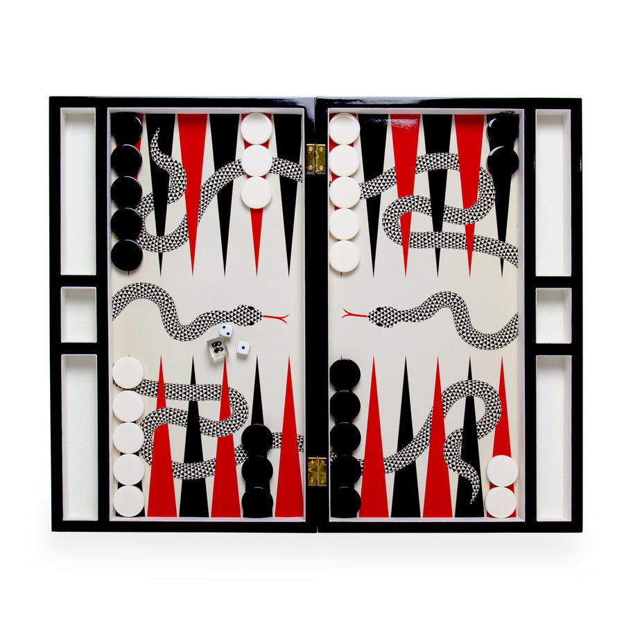   High-Gloss Lacquer Backgammon Set | Oroa.com
