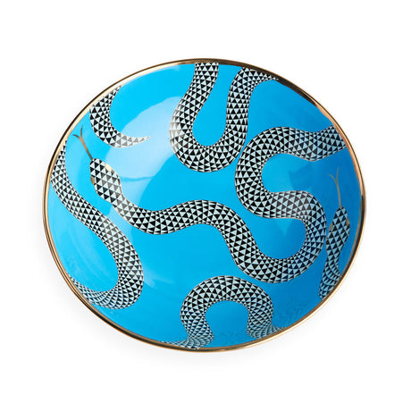   Blue Porcelain Serpent Bowl | Oroa.com