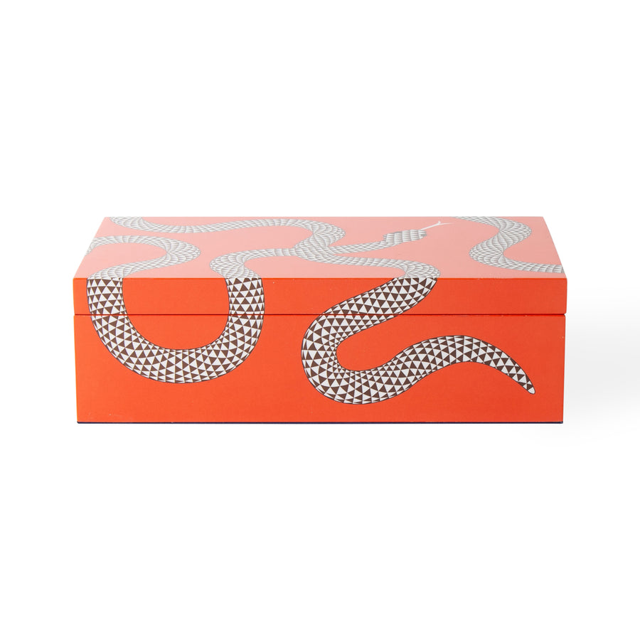   Orange Lacquer Box | Oroa.com