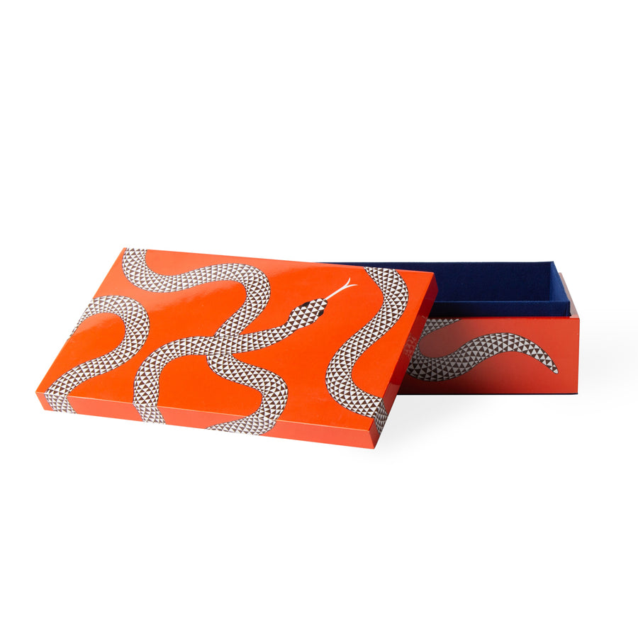   Orange Lacquer Box | Oroa.com