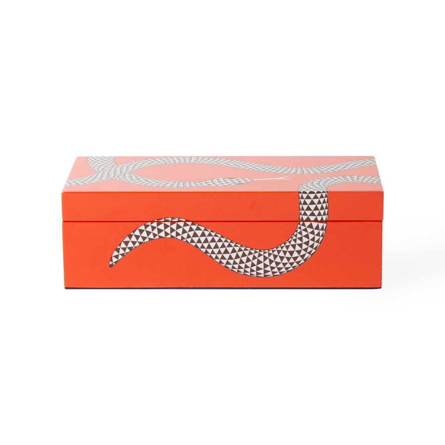   Serpent Print Lacquer Box S | Oroa.com