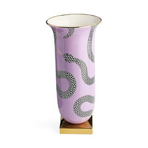   Purple Porcelain Serpent Flared Vase | Oroa.com