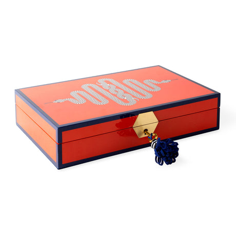   Orange Lacquer Jewelry Box | Oroa.com