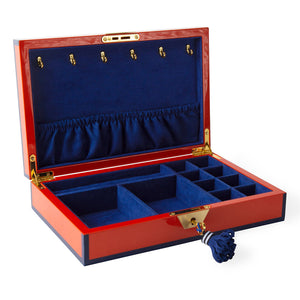   Orange Lacquer Jewelry Box | Oroa.com
