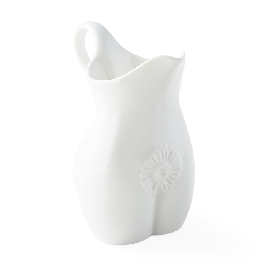   White Porcelain Pitcher | Oroa.com