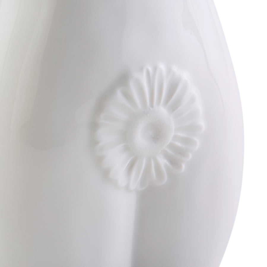   White Porcelain Pitcher | Oroa.com