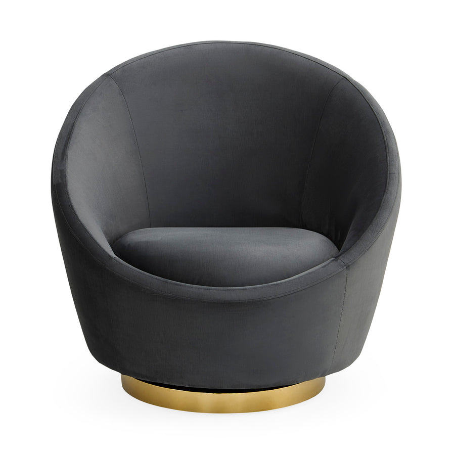   Velvet Rocker Swivel Chair | Oroa.com