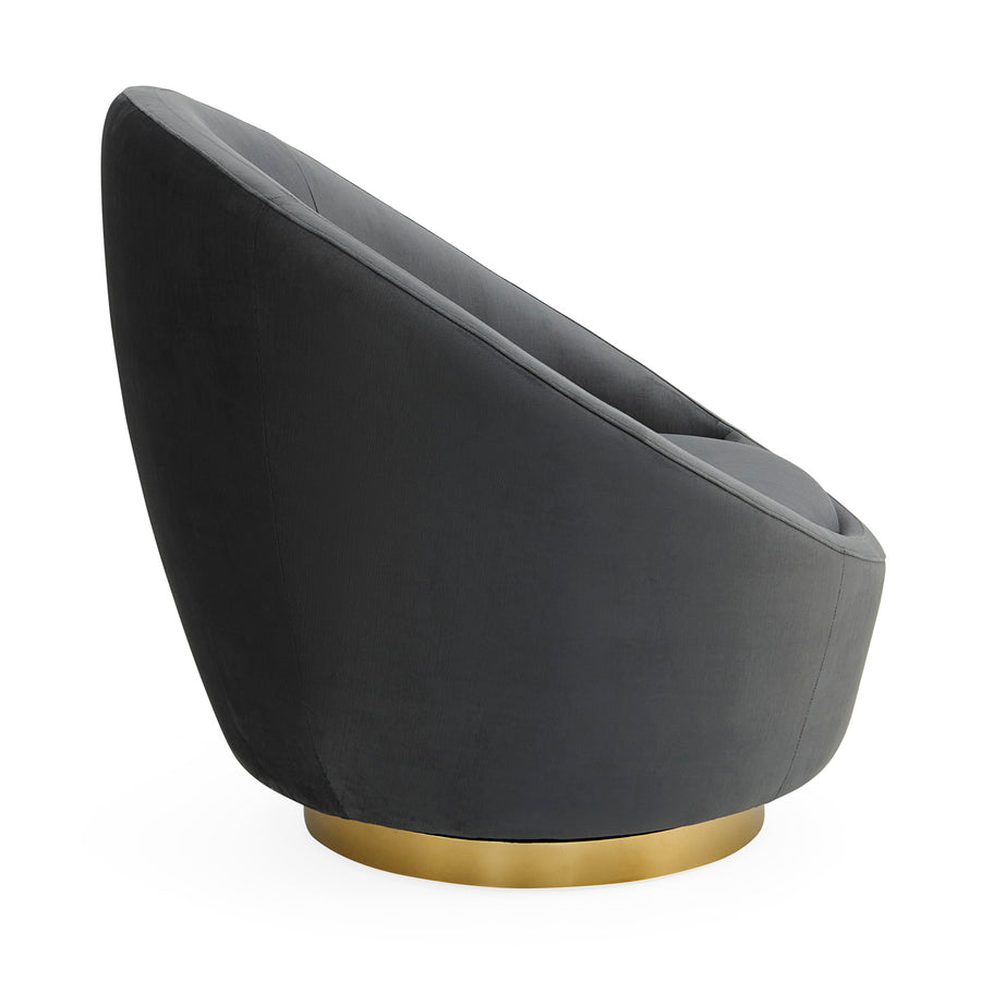   Velvet Rocker Swivel Chair | Oroa.com