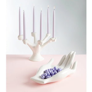   Six-Hand Porcelain Candelabra | Oroa.com