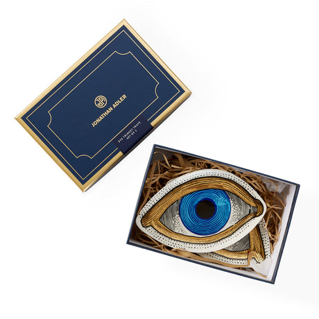   Porcelain Trinket Tray Set (2) | Oroa.com