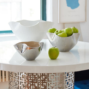   Ribbed Stoneware Bowl | Oroa.com