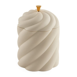   Unglazed Porcelain Lidded Box | Oroa.com
