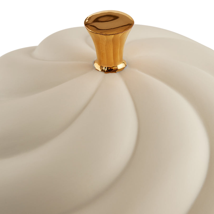   Unglazed Porcelain Lidded Box | Oroa.com