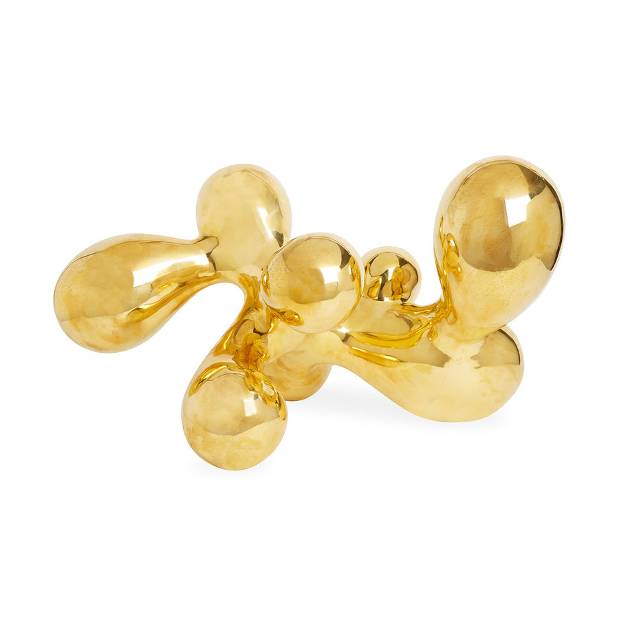   Organic-Shaped Brass Decor L | Oroa.com