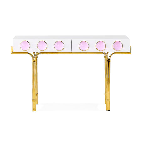   Pink Cabochons 2-Drawer Console | Oroa.com