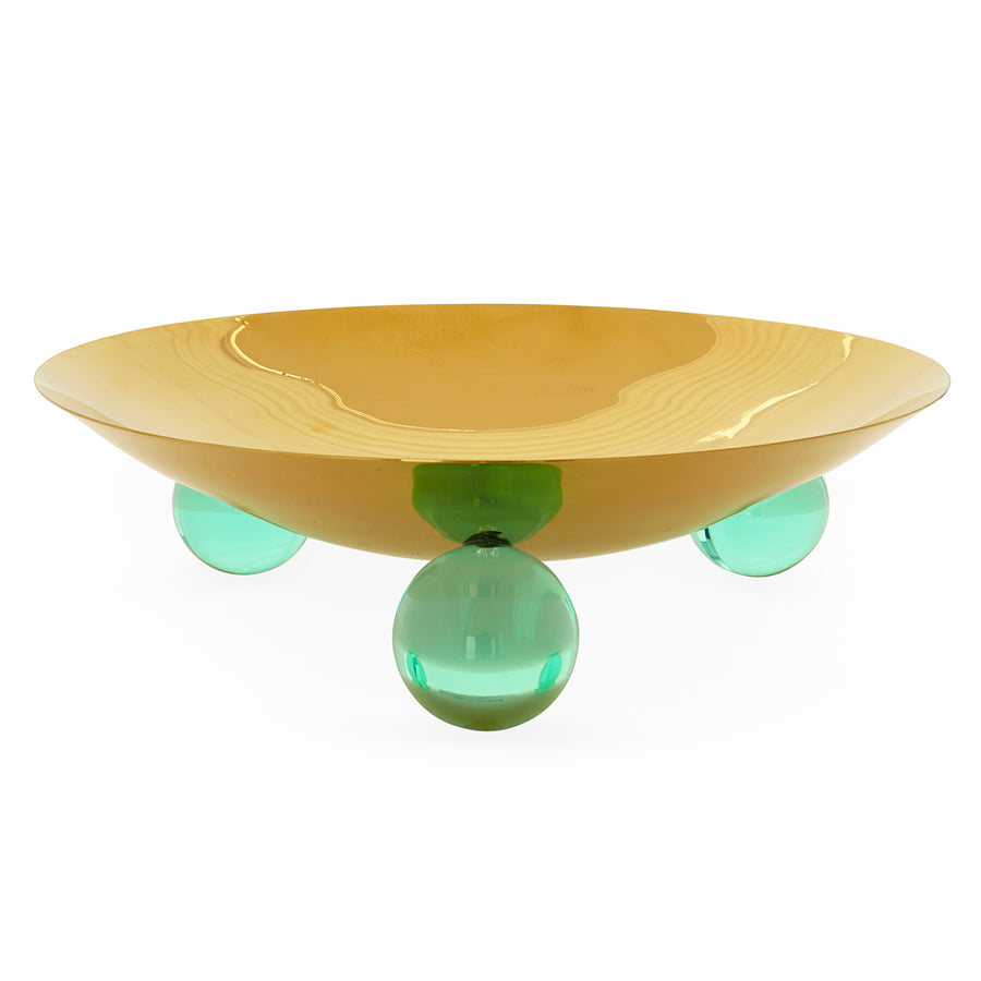   Solid Brass Tripod Bowl | Oroa.com