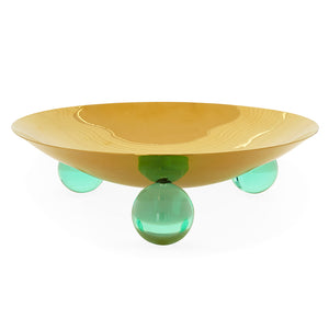   Solid Brass Tripod Bowl | Oroa.com