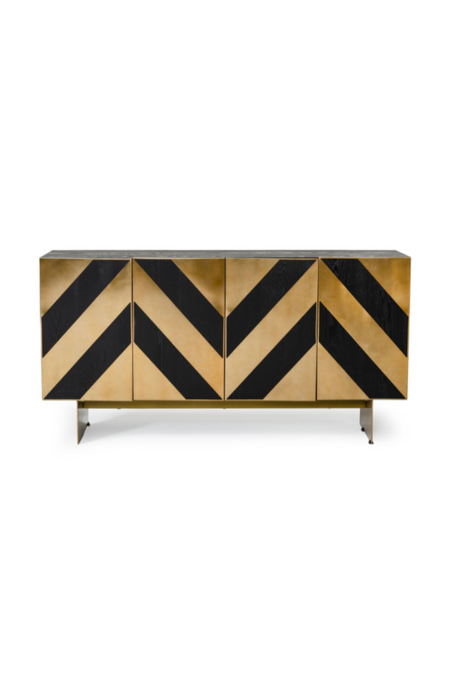   sideboard in black and gold - www.oroa.com | Oroa.com