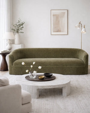   Modern European furniture - Textured Velvet Sofa - www.oroa.com | Oroa.com