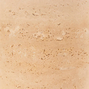   Cylindrical Travertine Table Lamp | Oroa.com