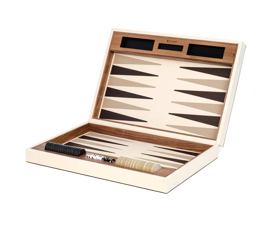   Walnut Wood Backgammon Set | Oroa.com
