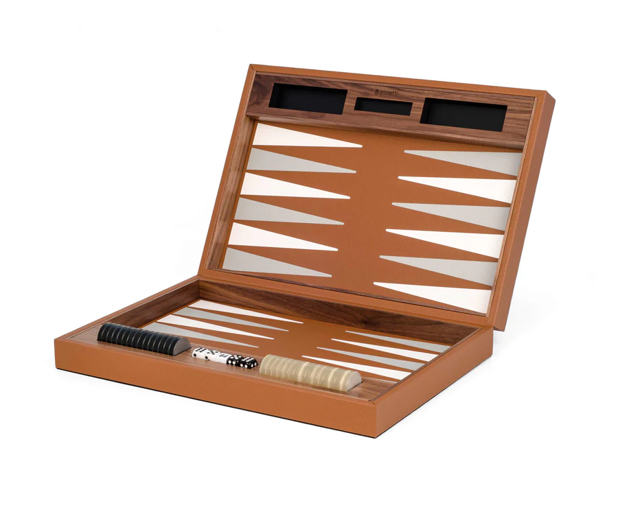   Walnut Wood Backgammon Set | Oroa.com