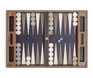   Walnut Wood Backgammon Set | Oroa.com