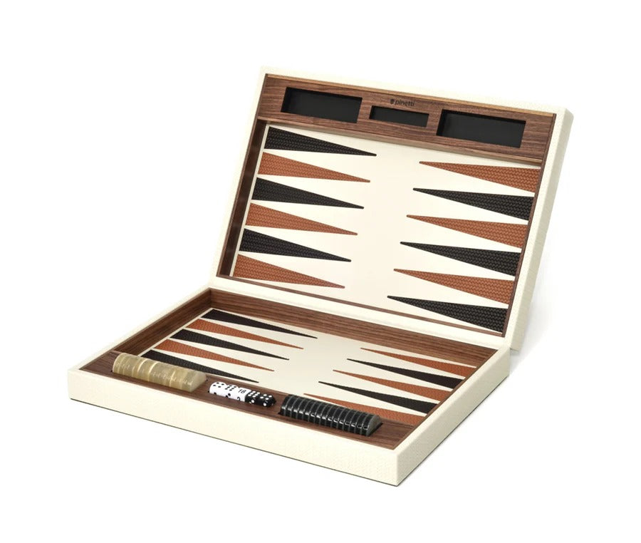   Walnut Wood Backgammon Set | Oroa.com