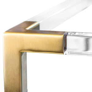   Two-Tier Glass Side Table | Oroa.com
