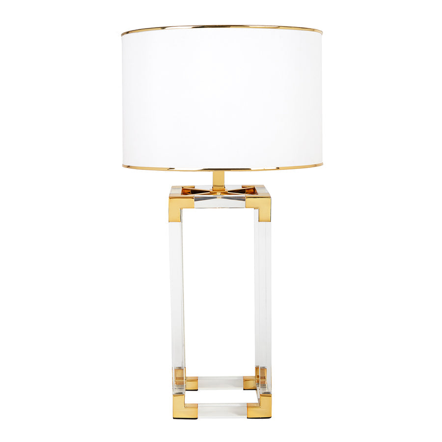   Clear Acrylic Column Table Lamp | Oroa.com