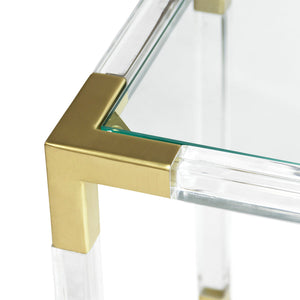   Clear Acrylic Framed Console | Oroa.com
