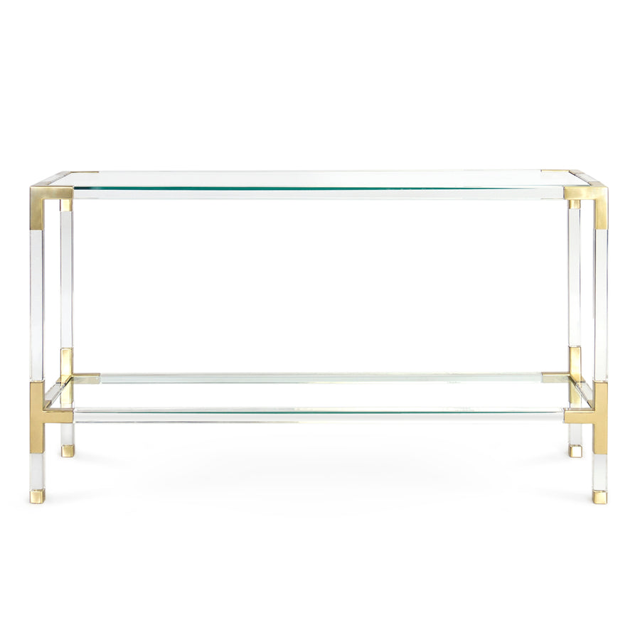   Clear Acrylic Framed Console | Oroa.com