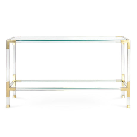   Clear Acrylic Framed Console | Oroa.com