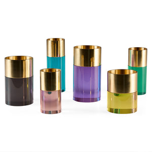   Cylindrical Candle Holder Set (6) | Oroa.com