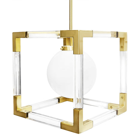   Acrylic Framed Pendant Light | Oroa.com