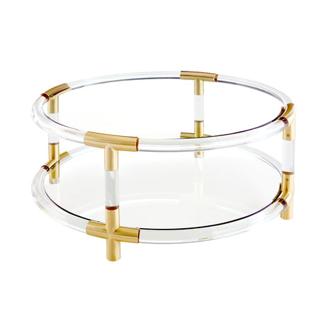   Round Acrylic Cocktail Table | Oroa.com