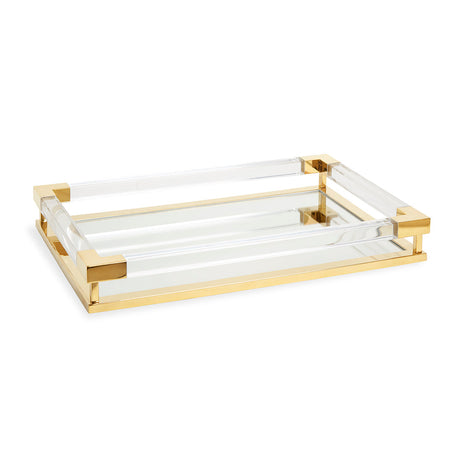   Clear Acrylic Rectangular Tray | Oroa.com