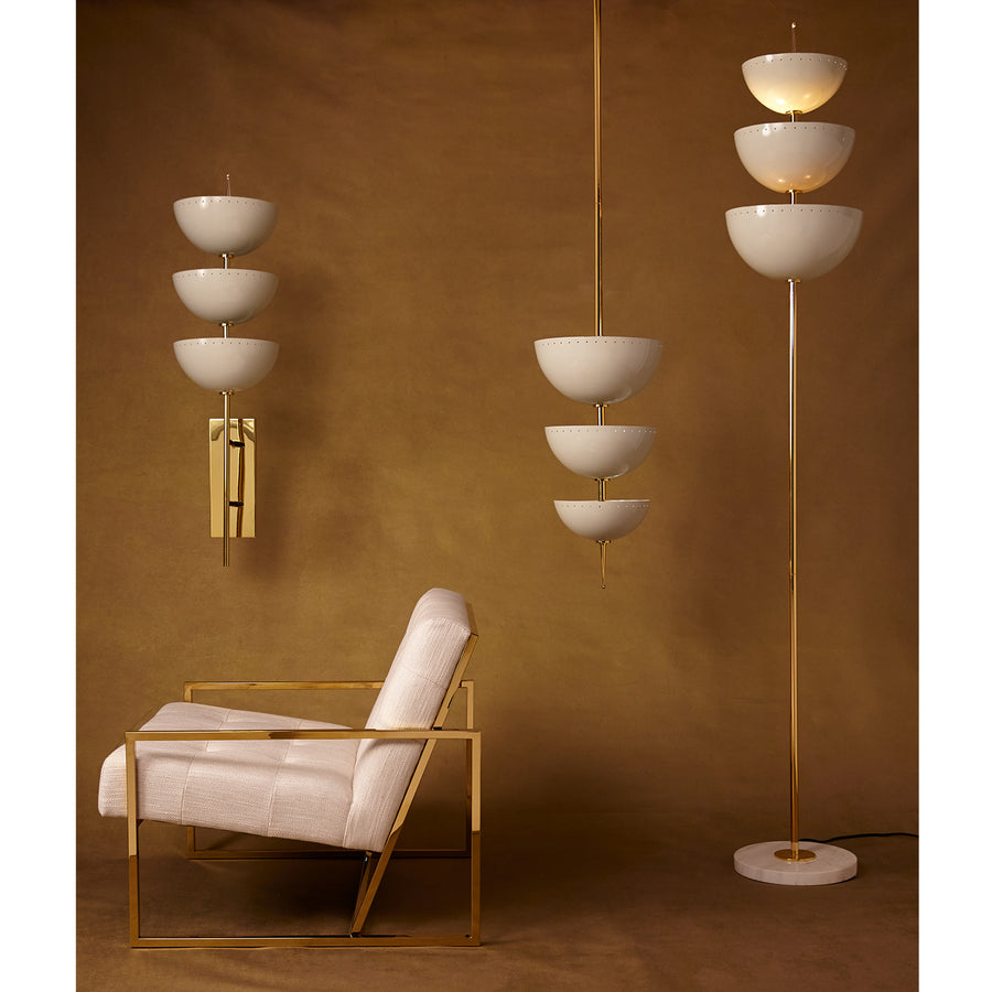   Enamel Bowls Floor Lamp | Oroa.com
