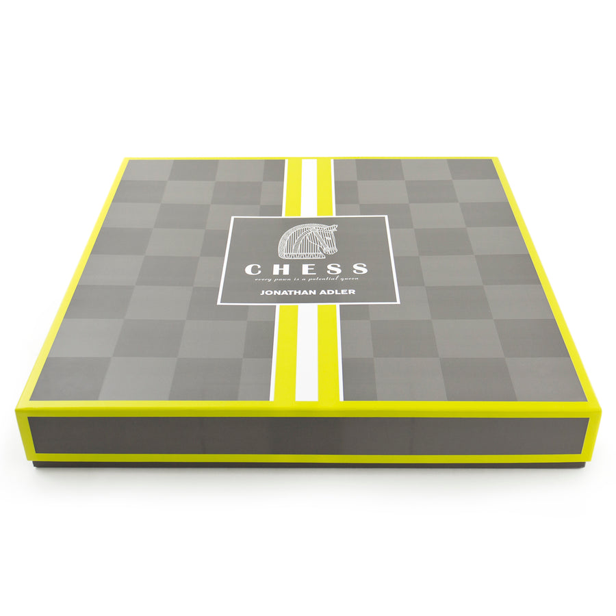   Smoked & Clear Acrylic Chess Set | Oroa.com