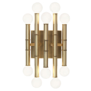   Bamboo Detail Five-Arm Wall Lamp | Oroa.com