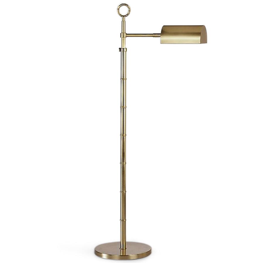   Bamboo Detail Brass Floor Lamp | Oroa.com