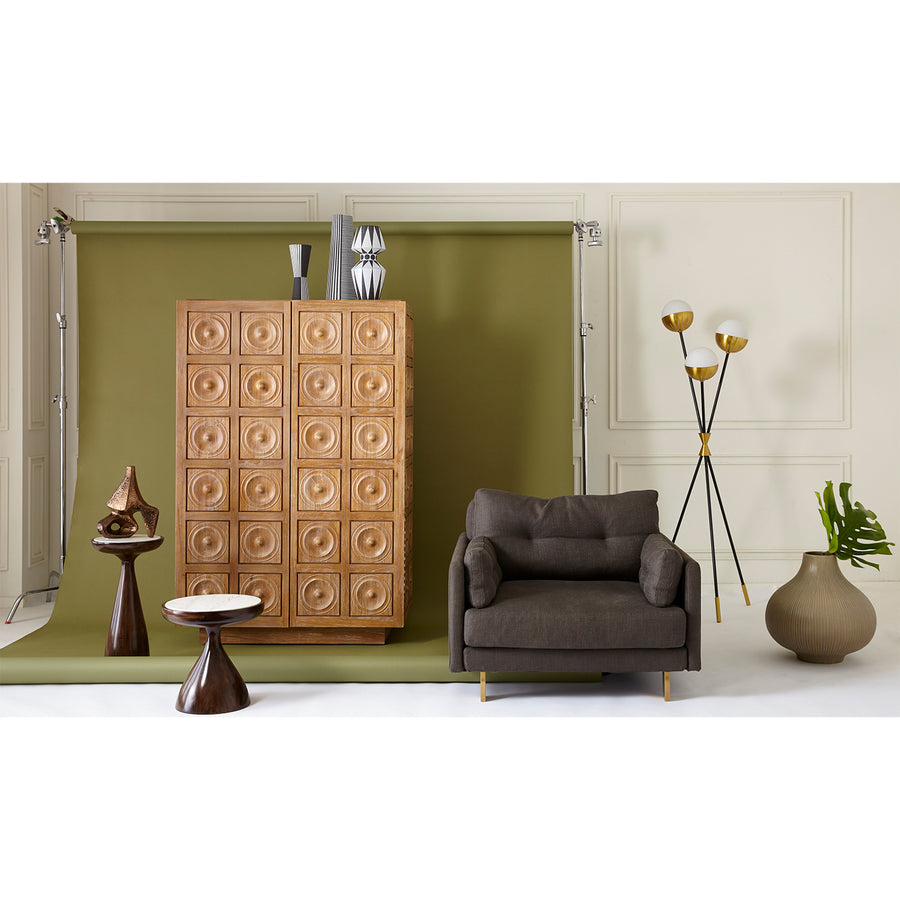   Glass Sphere Tripod Floor Lamp | Oroa.com