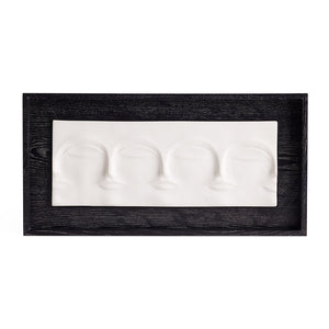   Sculpted Porcelain Horizontal Artwork | Oroa.com