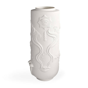   Carved Matte Porcelain Vase | Oroa.com