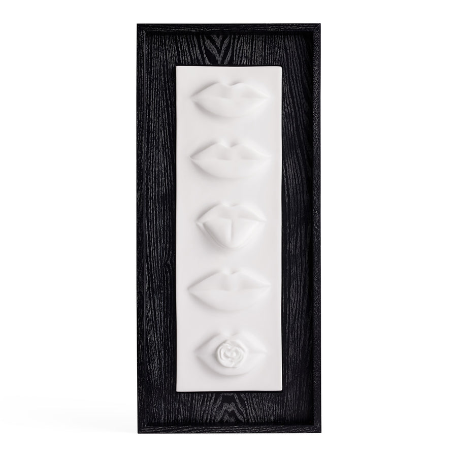   Unglazed Porcelain Vertical Art | Oroa.com