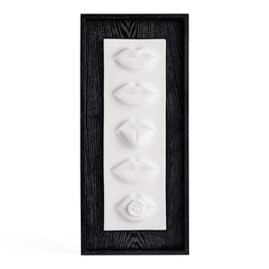   Unglazed Porcelain Vertical Art | Oroa.com